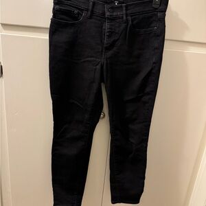 Women’s Lucky_Ava Mid Rise Skinny Black Jeans